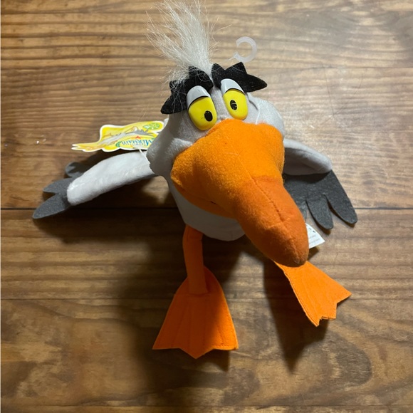 vntg disney Toys 997 Disney Mcdonalds Plush Little Mermaid Scully Seagull Poshmark